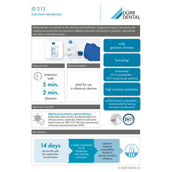 ID 213 Instrument Disinfection